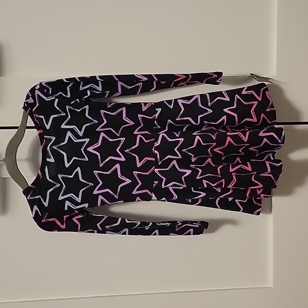 New girls size 2 colorful stars dress
